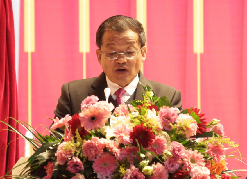 广发手机网第一届党委班子选举大会---张爱民同志作党委工作报告